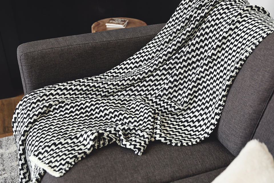 The Kensington Throw Blanket Knitting Pattern
