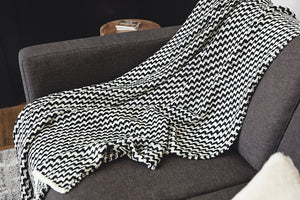The Kensington Throw Blanket Knitting Pattern