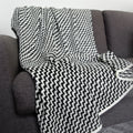 The Kensington Throw Blanket Knitting Pattern