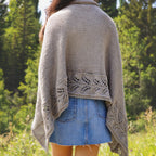Lace Edge Shawl Knitting Pattern
