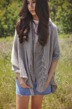 Lace Edge Shawl Knitting Pattern
