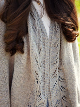 Load image into Gallery viewer, Lace Edge Shawl Knitting Pattern
