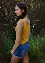 Load image into Gallery viewer, Lattice Tank Top knitting Pattern

