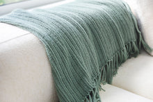 Load image into Gallery viewer, Tranquility Throw Crochet Pattern
