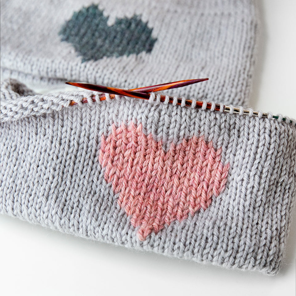 Beyond Cozy Double Brimmed Beanie Knitting Pattern