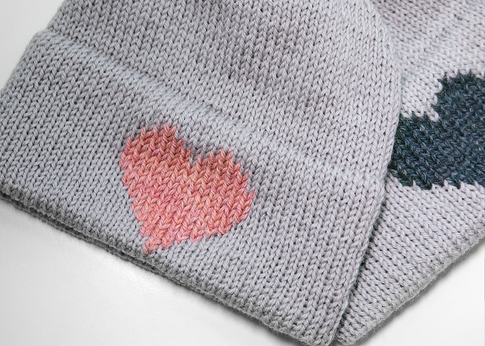 Beyond Cozy Double Brimmed Beanie Knitting Pattern