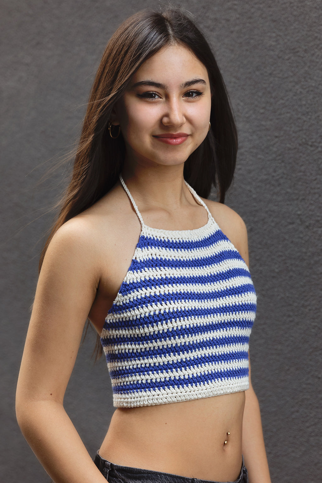 Tie Back Halter Top Crochet Pattern