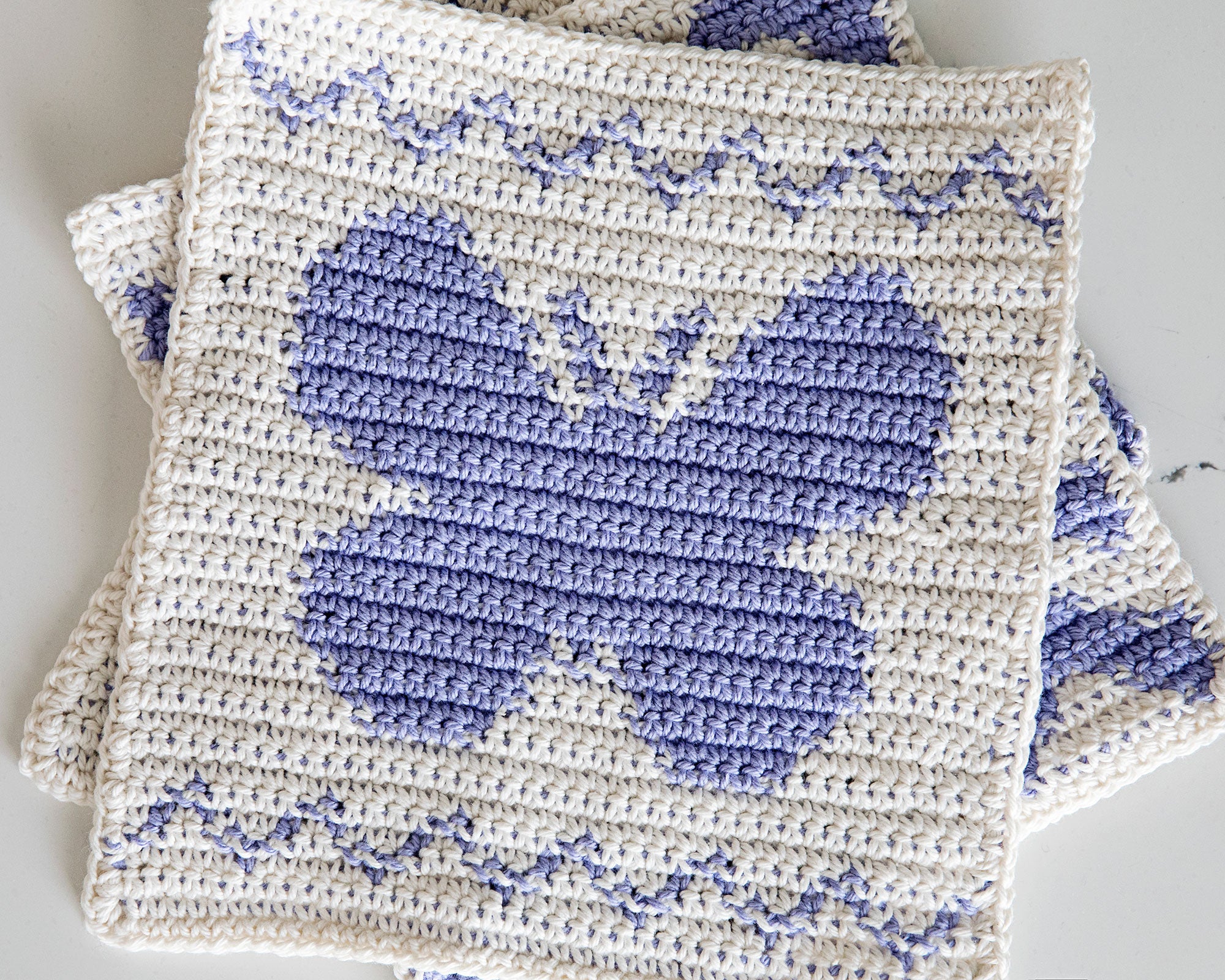 Springtime Washcloths Crochet Pattern
