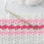 Candy Stripes Crochet Baby Blanket Success