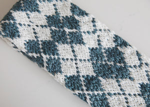Argyle Headband / Ear Warmer Knitting Pattern