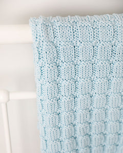 Snuggle Time Baby Blanket Knitting Pattern