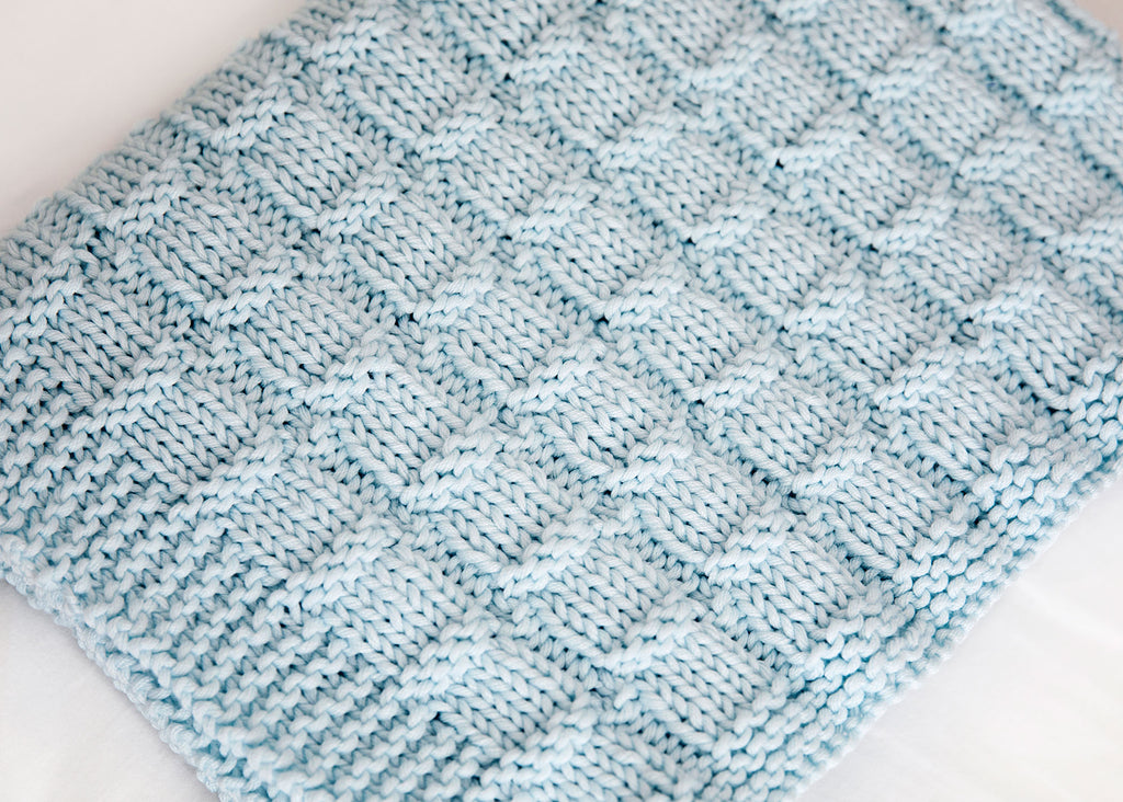 Snuggle Time Baby Blanket Knitting Pattern