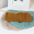 Broken Rib Stitch Beanie Knitting Pattern