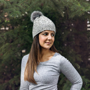 Safiya Cabled Hat Knitting Pattern