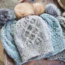 Load image into Gallery viewer, Shareen Cabled Hat Knitting Pattern
