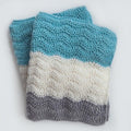 Wavy Chevrons Baby Blanket Crochet Pattern