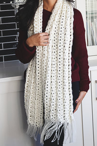 Hibernate Winter Scarf Crochet Pattern