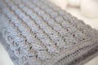 Bumpy Rows Baby Blanket