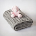 Bumpy Rows Baby Blanket
