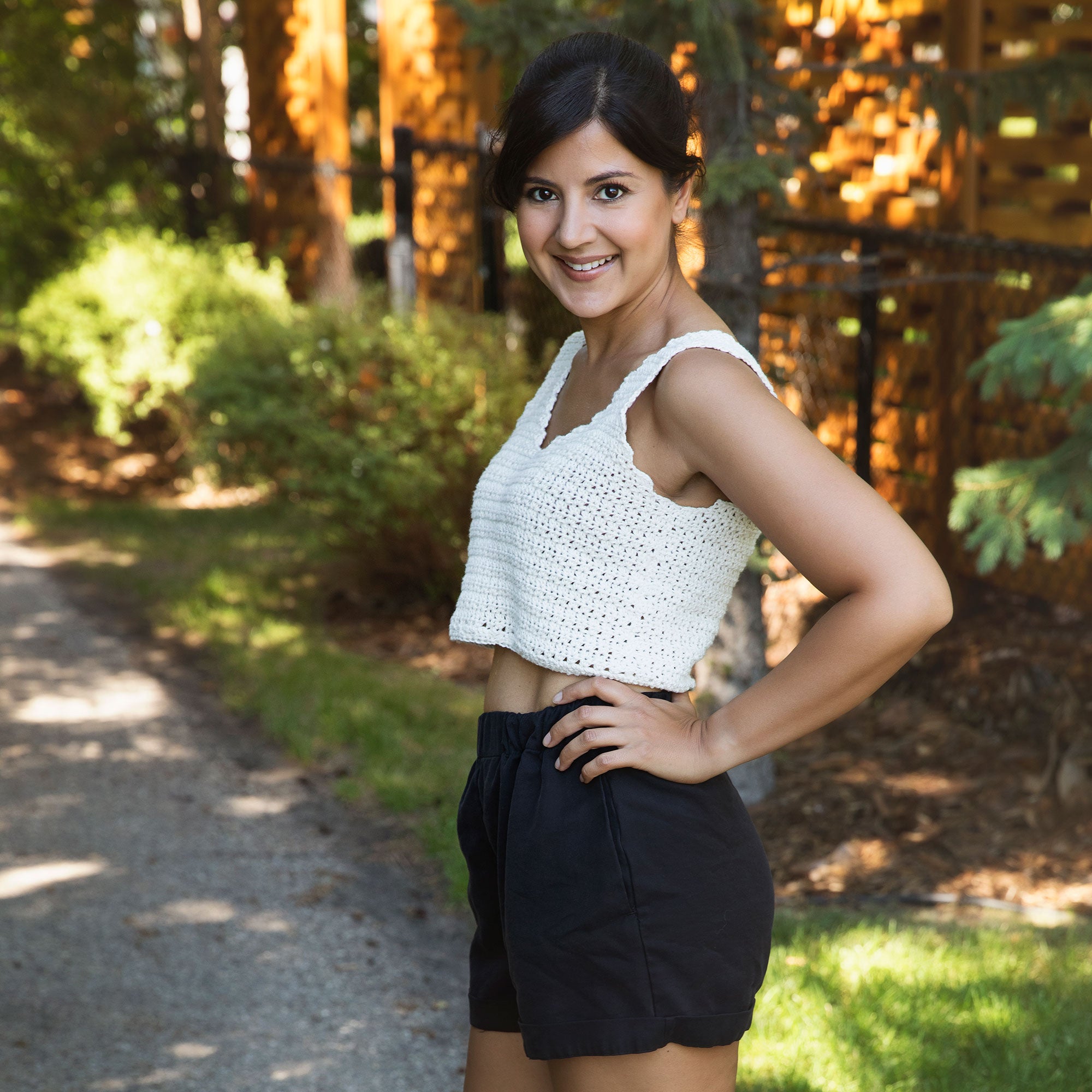 Easy Crop Top Crochet Pattern
