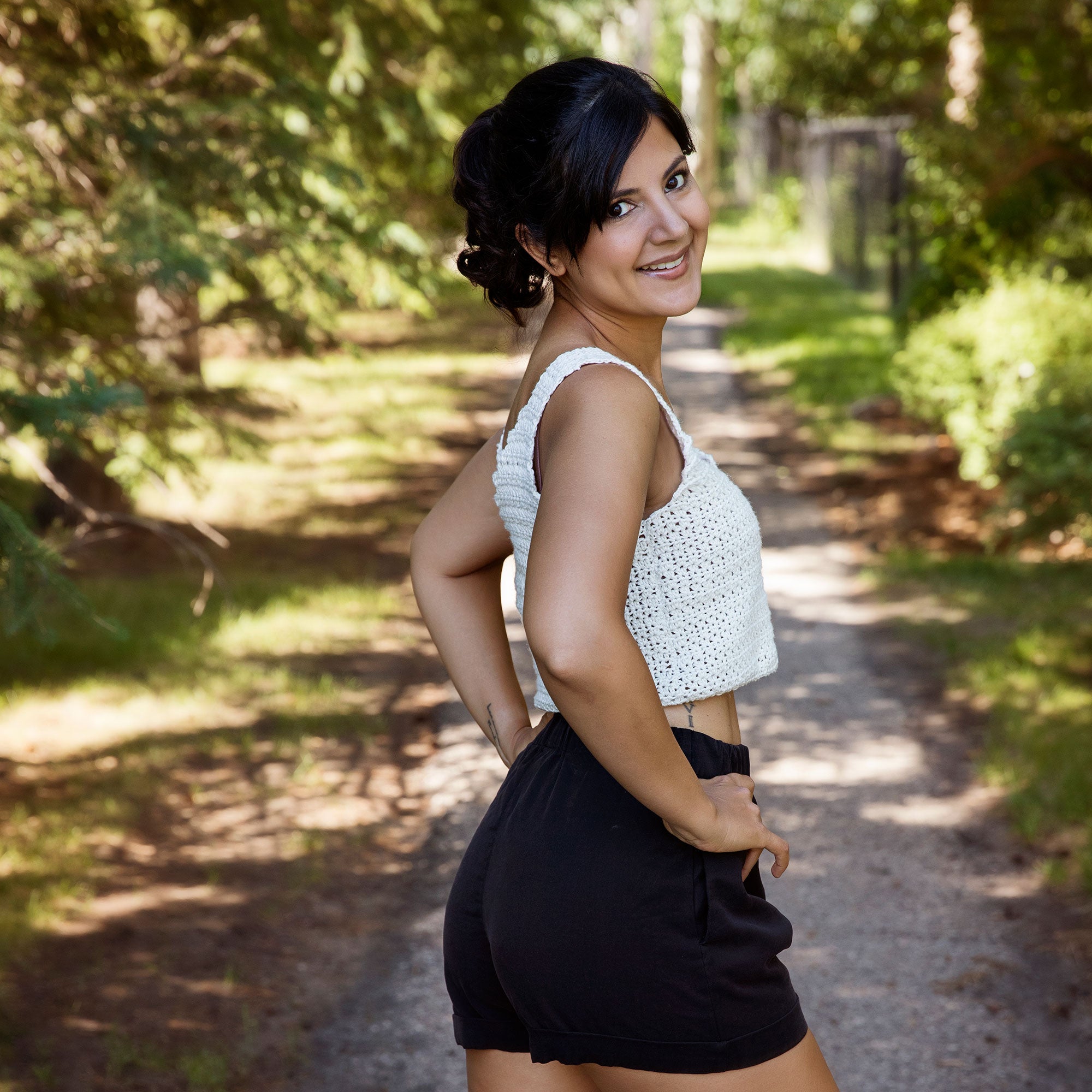Easy Crop Top Crochet Pattern