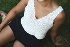 Easy Crop Top Crochet Pattern