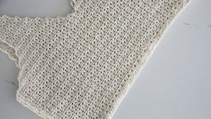 Easy Crop Top Crochet Pattern