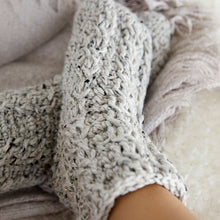 Load image into Gallery viewer, Cozy Warm Slipper Socks Crochet Pattern
