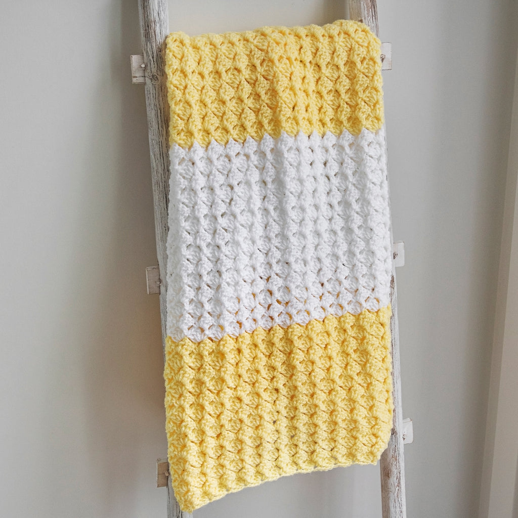 Hello Sunshine Crochet Baby Blanket