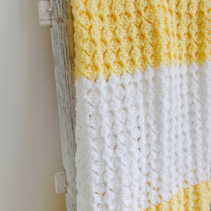 Hello Sunshine Crochet Baby Blanket