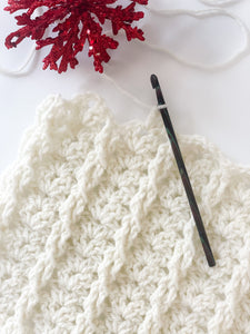 Hibernate Winter Scarf Crochet Pattern