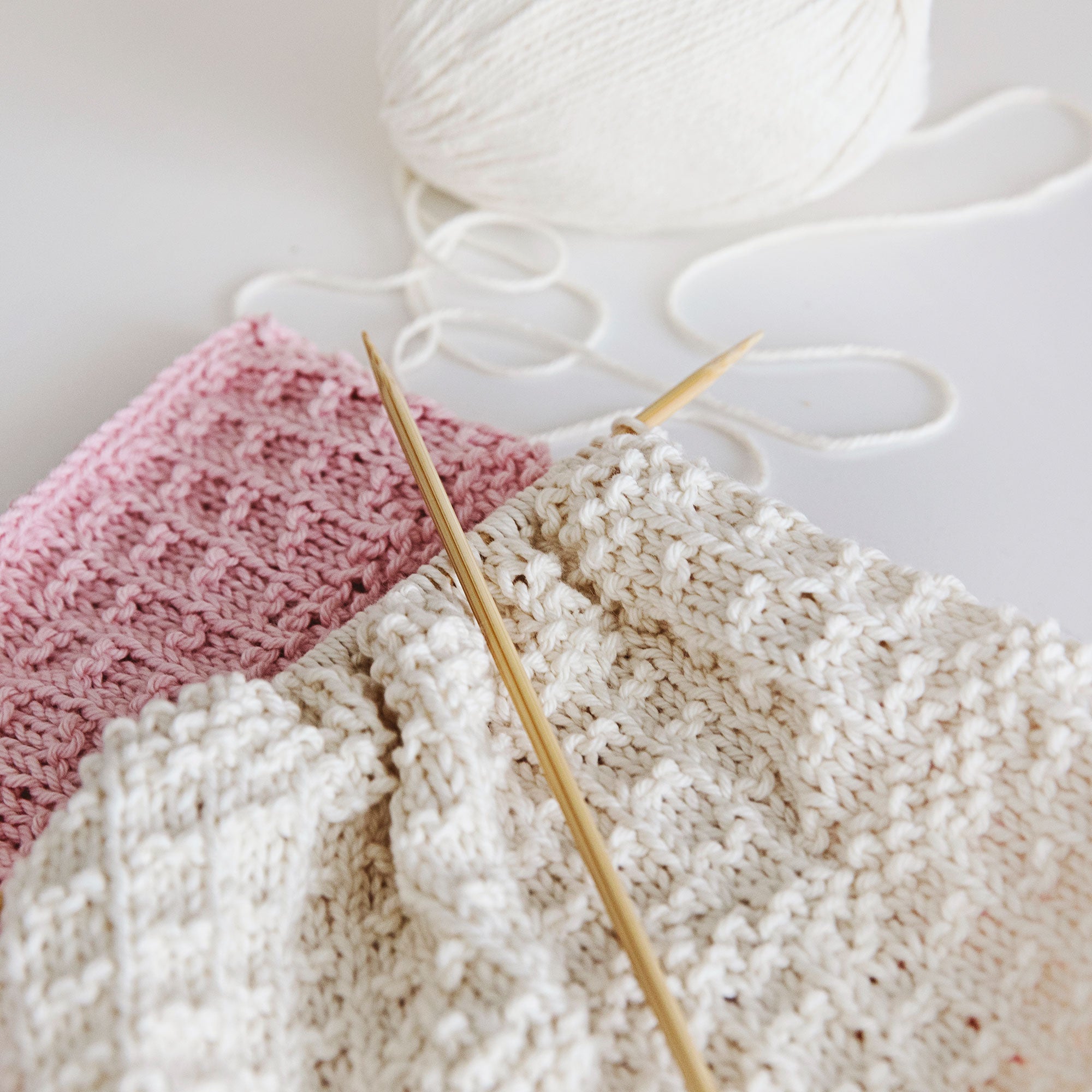 Farmhouse Dish Towel Knitting Pattern