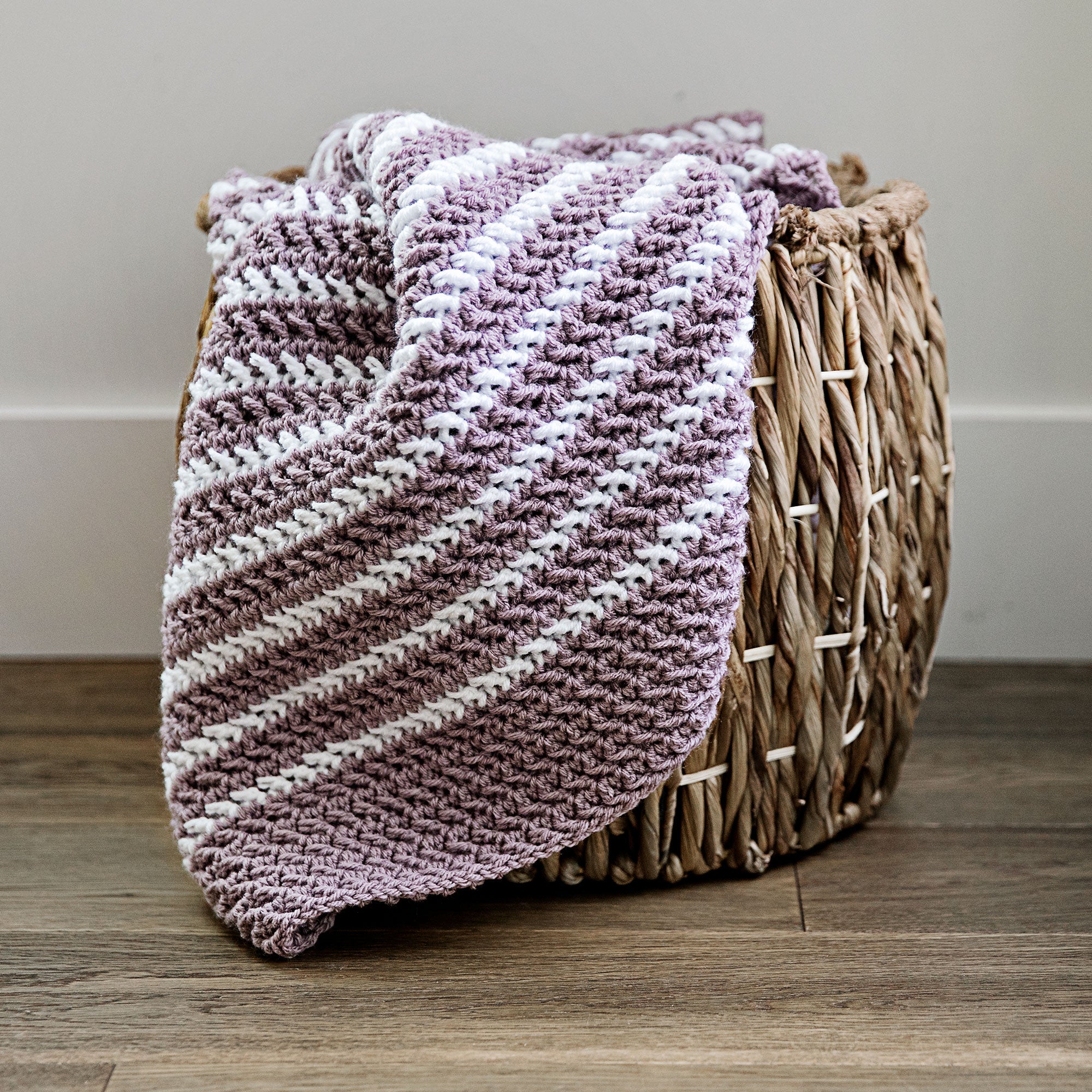 The Wisteria Throw Blanket Crochet Pattern