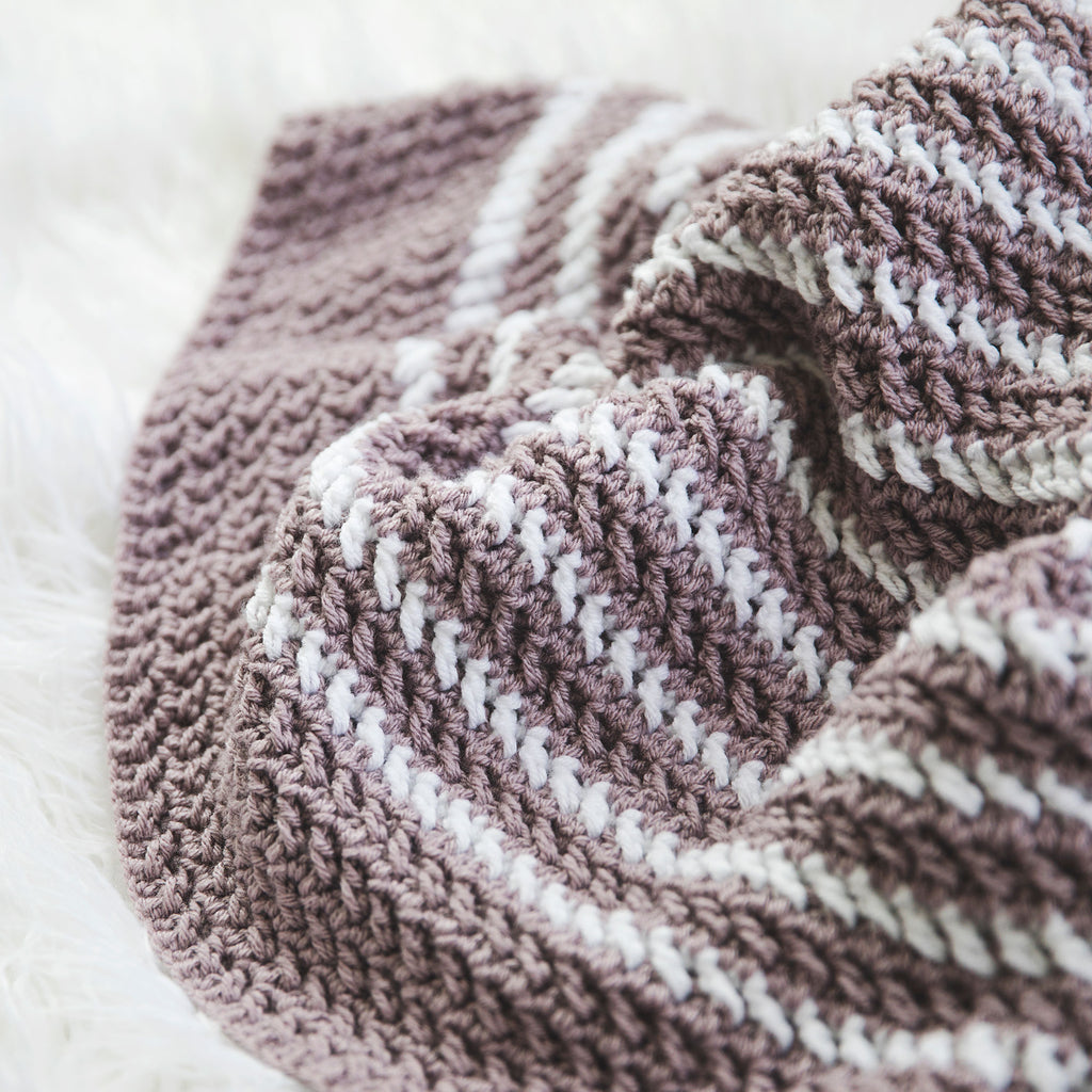 The Wisteria Throw Blanket Crochet Pattern