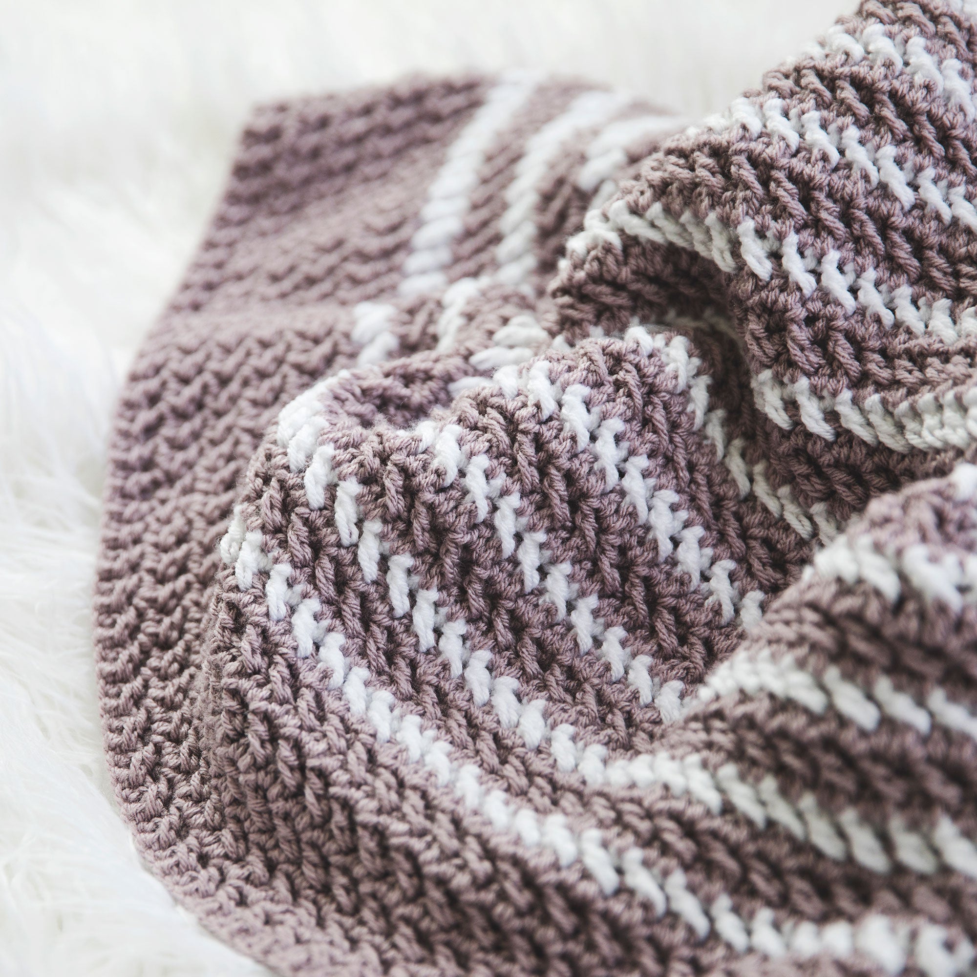 The Wisteria Throw Blanket Crochet Pattern