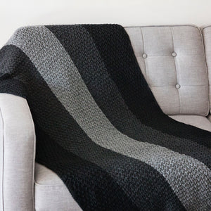 The Faded Throw Knitting Pattern