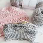 Slouchy Beanie Knit Hat Pattern