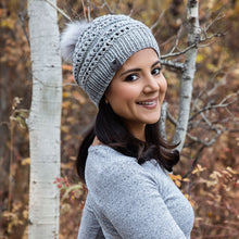 Load image into Gallery viewer, Slouchy Beanie Knit Hat Pattern
