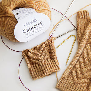 Comfy Fingerless Gloves Knitting Pattern