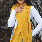 October Scarf Knitting Pattern