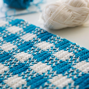 Modern Country Kitchen Towels Crochet Pattern
