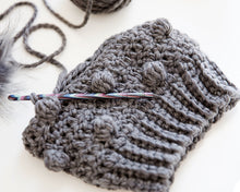 Load image into Gallery viewer, Glacier Beanie Crochet Pattern
