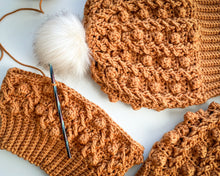 Load image into Gallery viewer, Harvest Beanie Crochet Pattern
