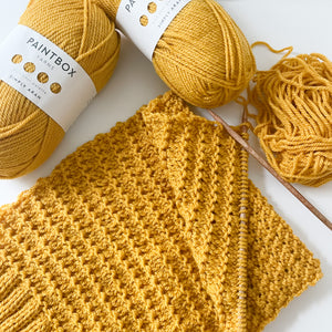 October Scarf Knitting Pattern