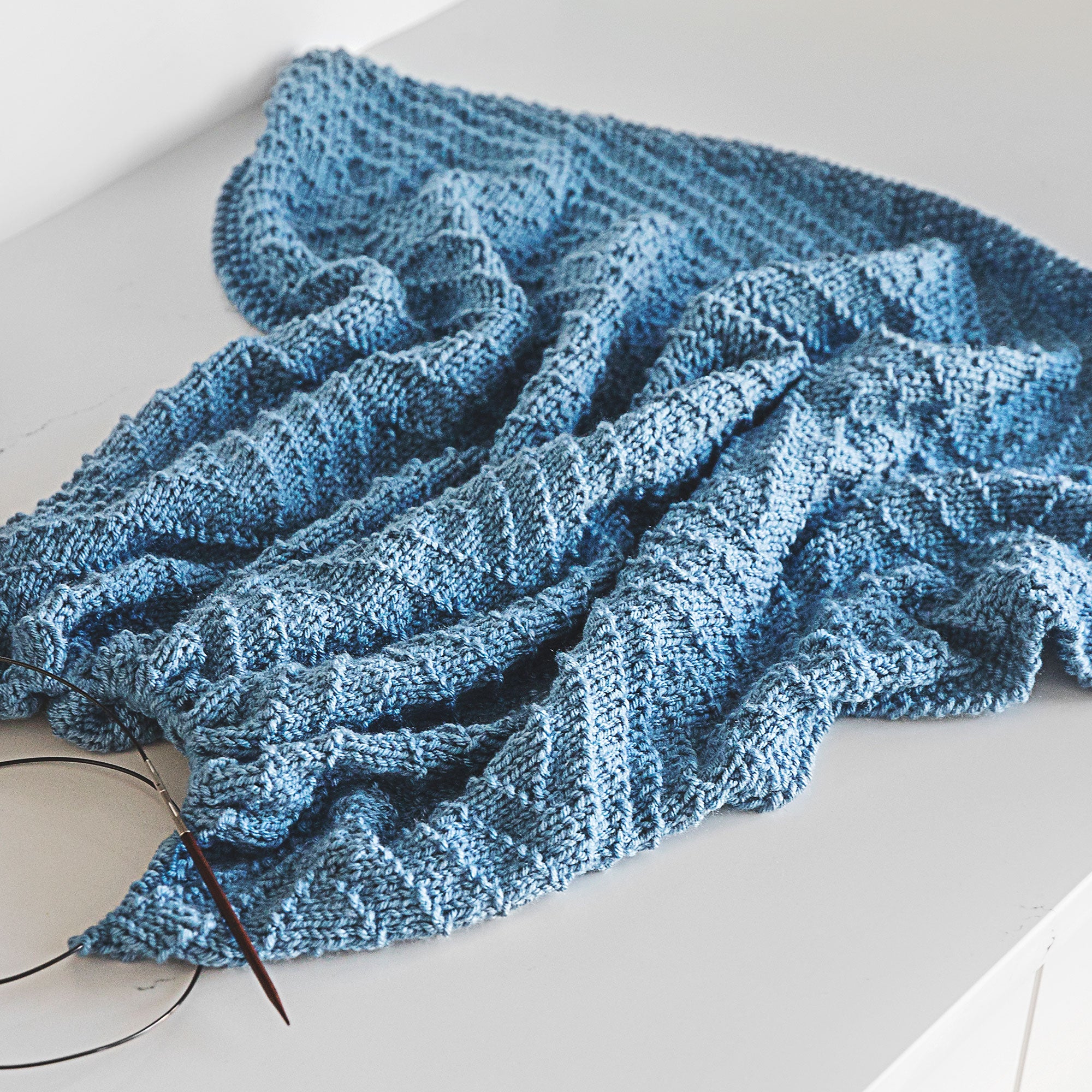 Jasper Baby Blanket Knitting Pattern