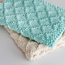Load image into Gallery viewer, Modern Kitchen Dish Towel Knitting Pattern

