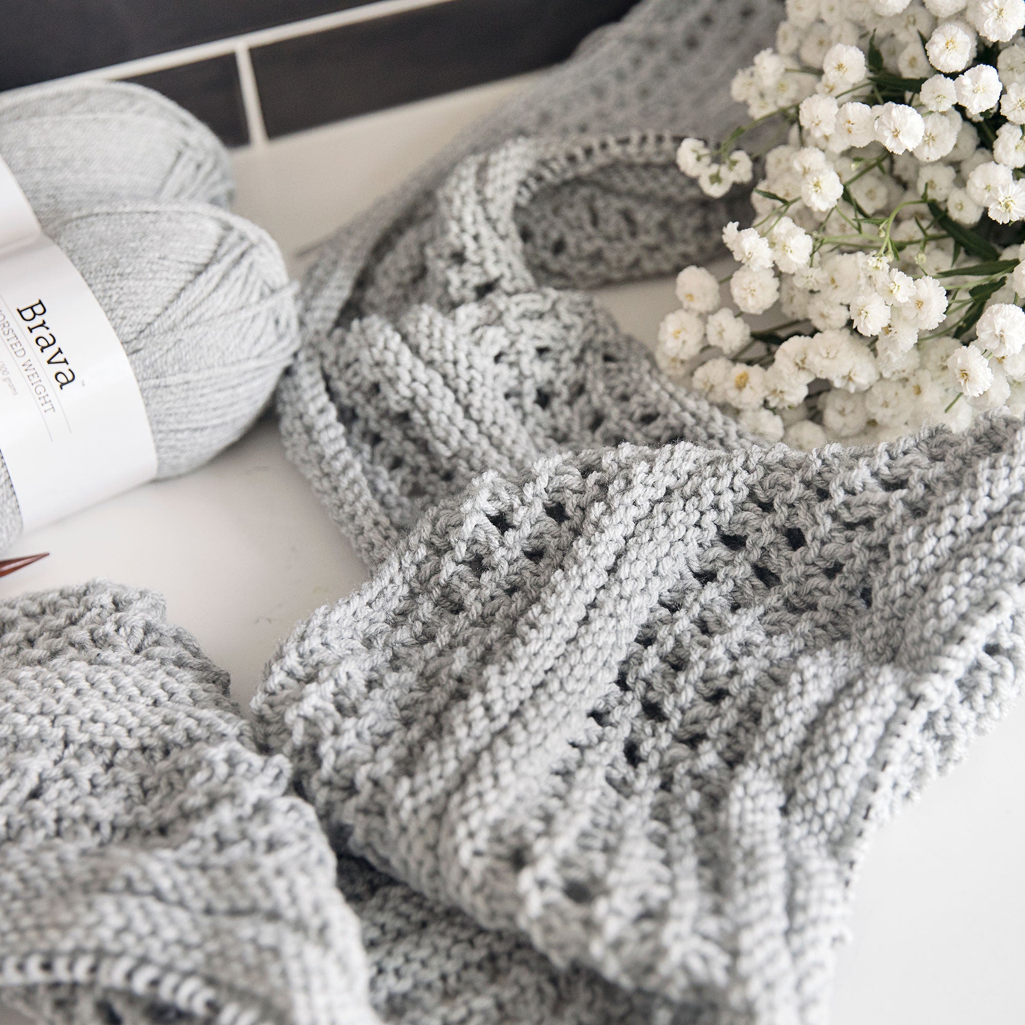 Zen Blanket Knitting Pattern