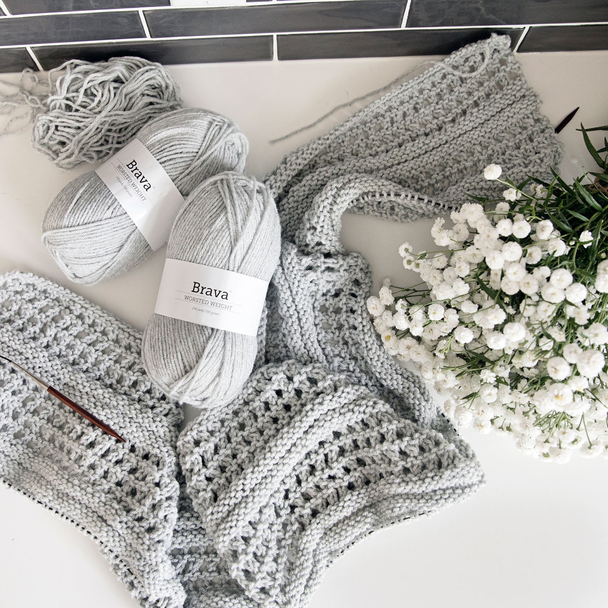 Zen Blanket Knitting Pattern