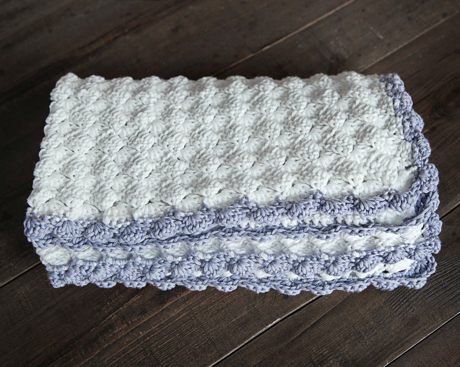 Vintage Chic Baby Blanket Crochet Pattern