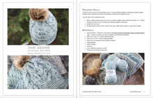 Load image into Gallery viewer, Shai Cabled Hat Knitting Pattern
